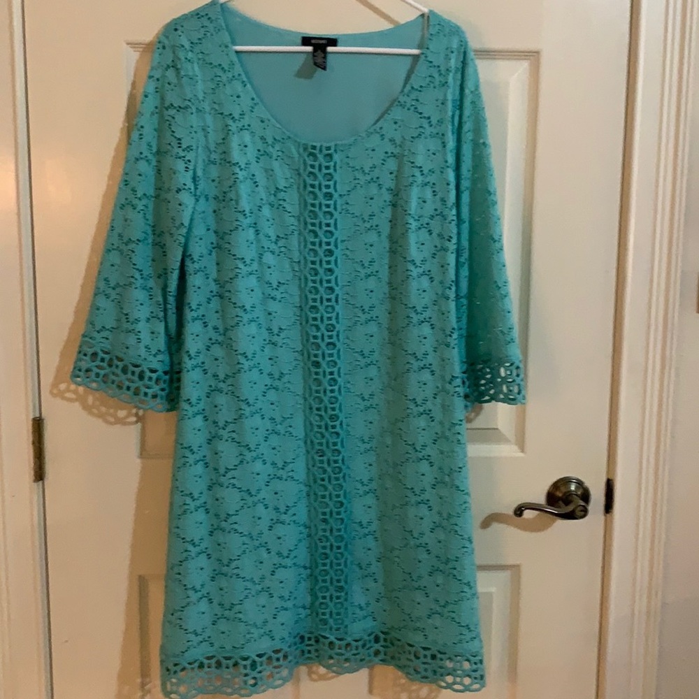 Beautiful Lace Lined Lace Dress